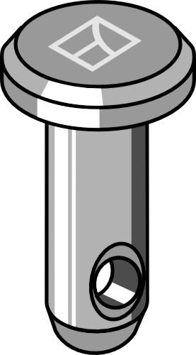 Cotter bolt Ø10x25