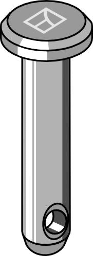 Cotter bolt Ø10x50