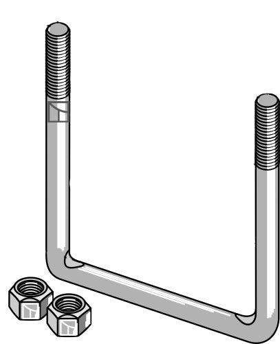 Stirrup bolt M14