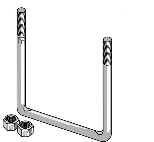 Stirrup bolt - M12x1,75