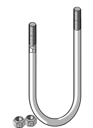 Stirrup bolt - M10x1,5