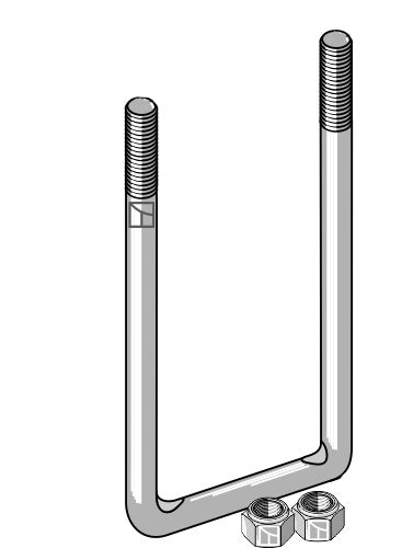 Stirrup bolt - M10x1,5