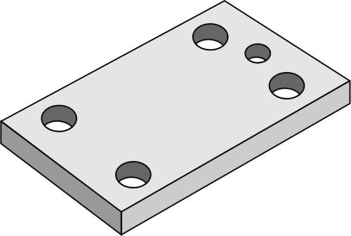 Plate 150x12x80