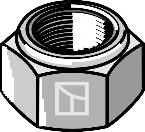 Self-locking nut - M12x1,75
