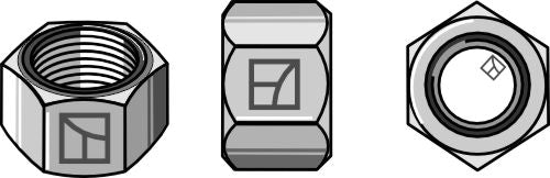Nut M24x1,5 - galvanized