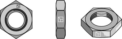 Nut M30x1,5 - left thread