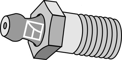 Lubricating nipple M10