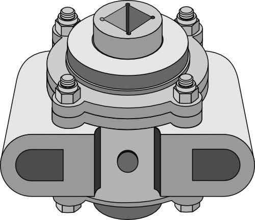 Bearing housing compl. without inward