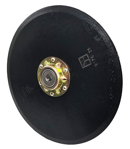 Seed drill disc Ø322x4 - compl. without cap piece of the bearing