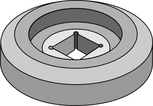 flange extern Ø158