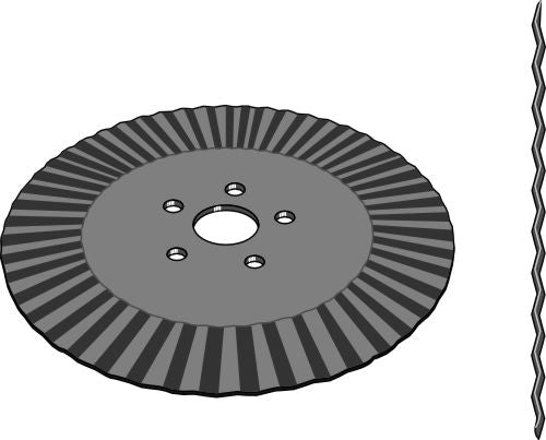 Seed drill disc Ø402x4,5