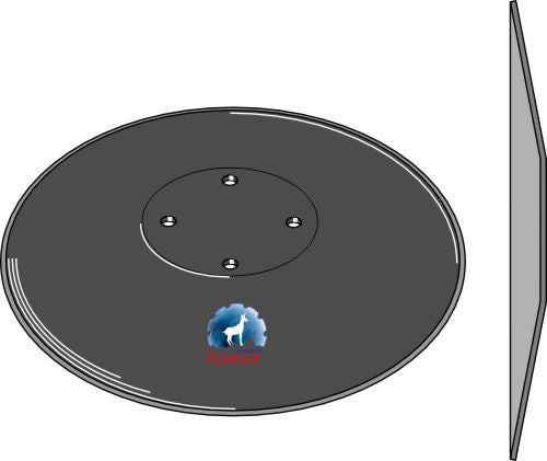 Seed drill disc Ø400x4