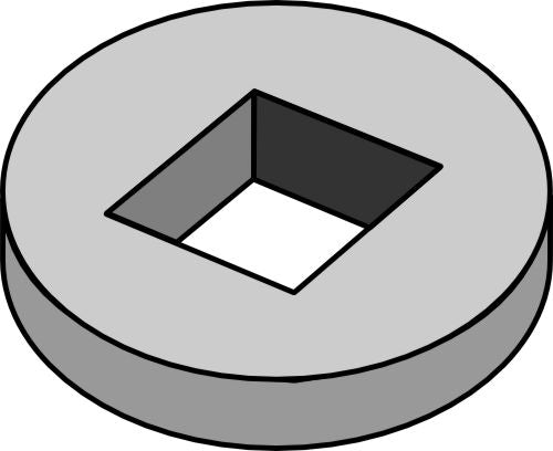 Welding ring for 26x26 square shaft