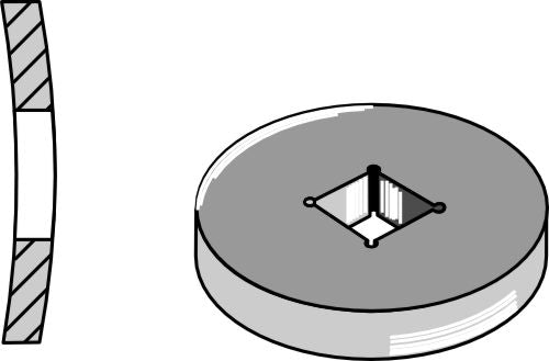 Welding ring for 26x26 square shaft