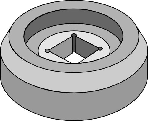 Flange extern Ø158