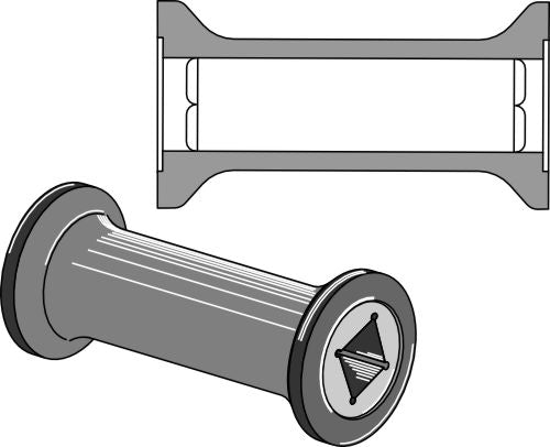 Transition piece for 30x30 square shaft