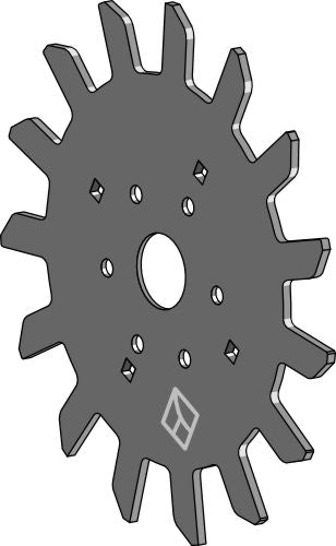 Residue disc