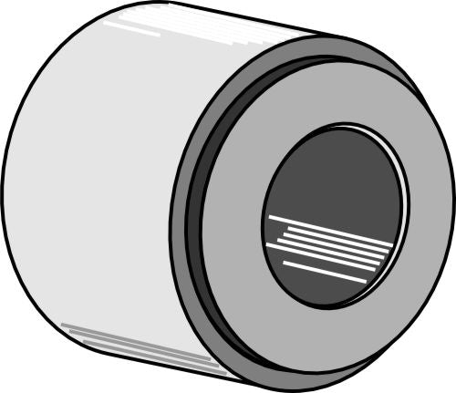 Iron ring compl. with hardwood bearing - Ø28mm