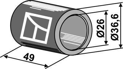 PVC bearing bush
