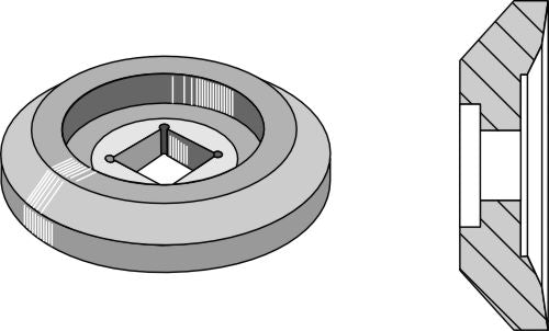 Flange extern Ø158