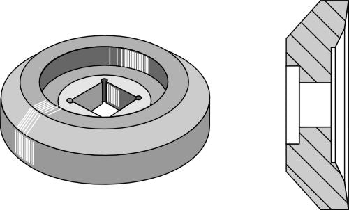 Flange extern Ø158