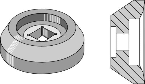 Flange extern Ø158
