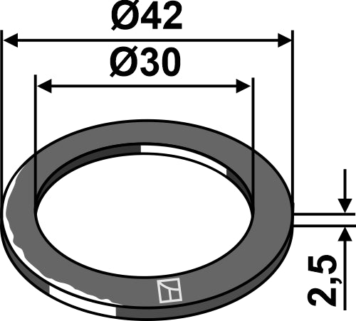 Support washer