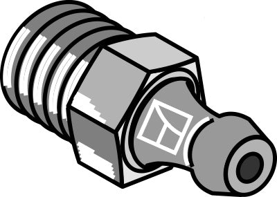 Lubricating nipple - M6x1