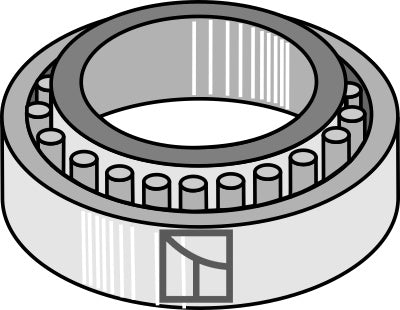 Taper roller bearing Ø35