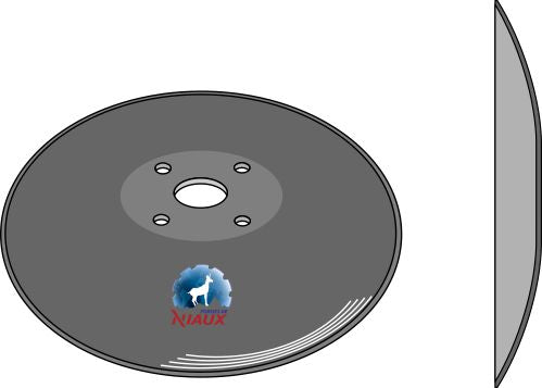 Plain disc  - Ø410x5