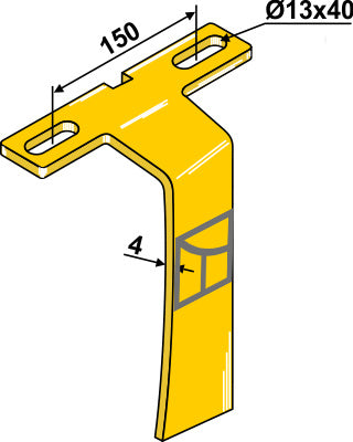 Schraper for back disc support