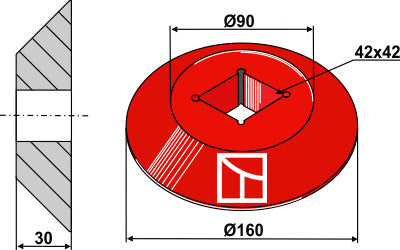 Flange Ø160