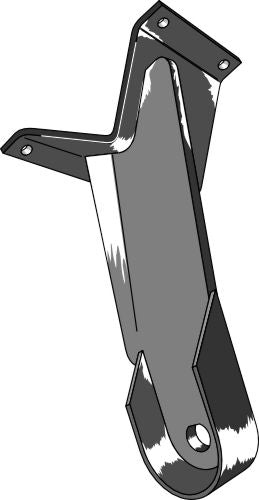 Front disc support