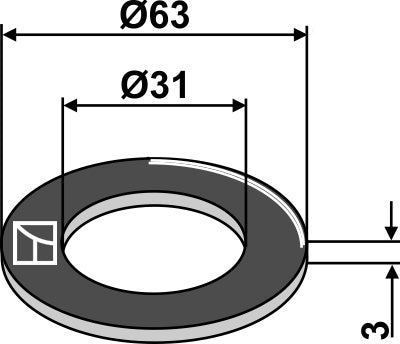 T-washer