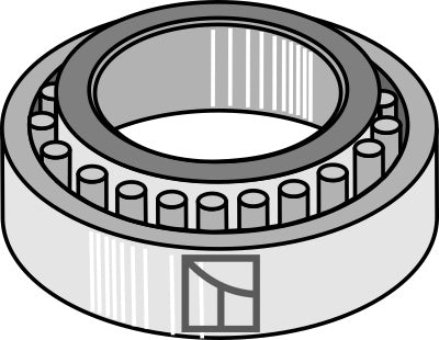 Taper roller bearing Ø40