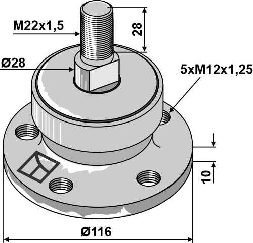 Bearing usable for slurry