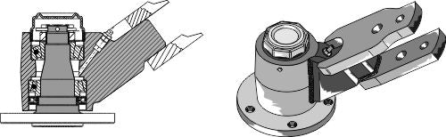 Bearing with shank