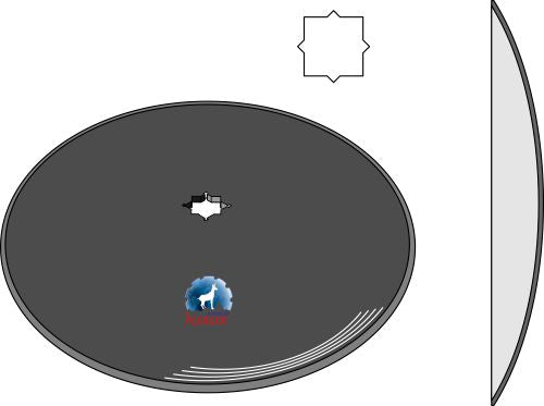 Plain disc Ø660x6