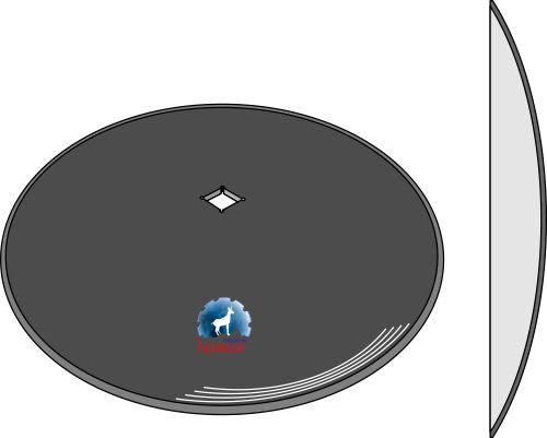 Plain disc Ø610x6