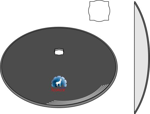 Plain disc Ø610x5