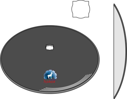Plain disc Ø610x5
