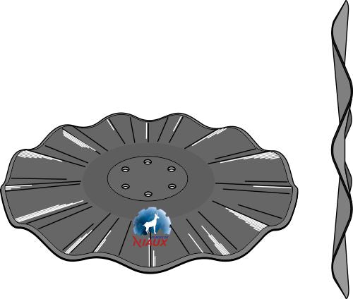 Wavy disc Ø460x4