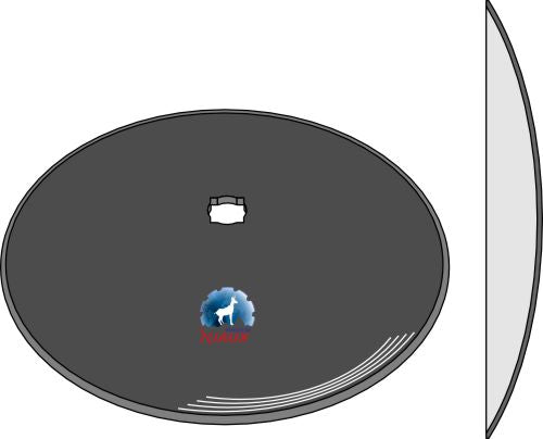 Plain disc Ø666x8