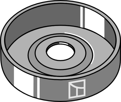 Cap piece of the bearing