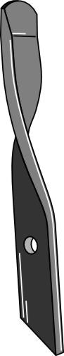 Harrow-blade for Dyna-Drive, left