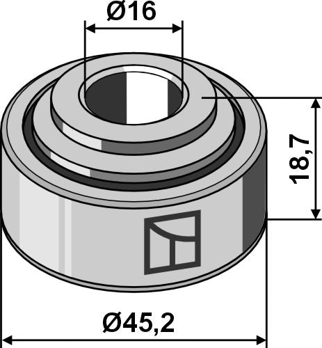 Bearing XG204PY3