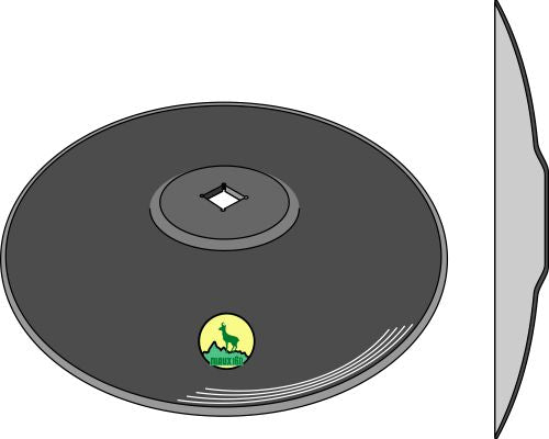 Plain disc  Ø710x6