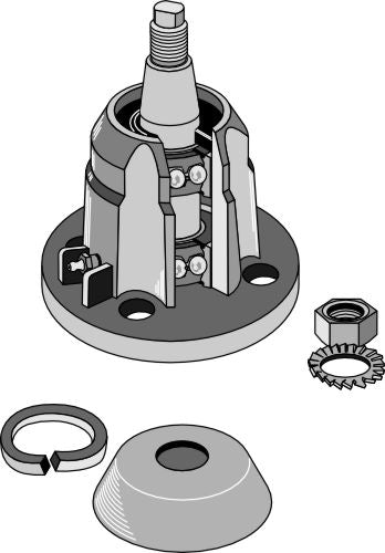Bearing with thread M20