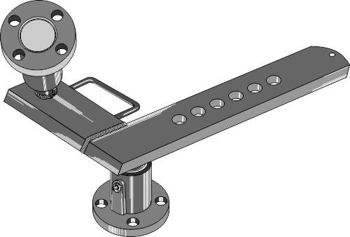 Disc-hub with shank - central model