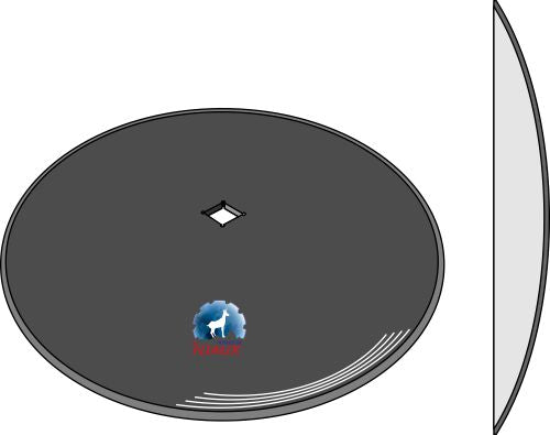 Plain disc Ø660x8